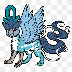 Clip Royalty Free Articuno Drawing Step - Cartoon, HD Png Download - articuno png