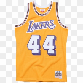 Jerry West Png - Jerry West Lakers Away Jersey, Transparent Png - lakers png
