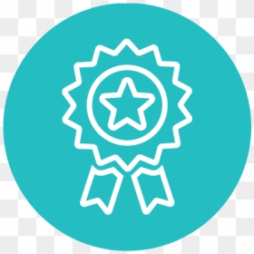 Ss - Icons Web - Teal-03 - White Medal Icon Free Black Background, HD Png Download - now hiring png