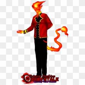 Name Shinku Embers race Fire Elemental age 35 status - Cartoon, HD Png Download - fire embers png