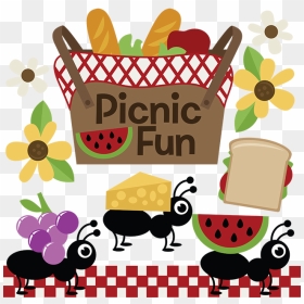 Picnic Fun Svg Cutting Files For Scrapbooking Picnic - Picnic Clipart Png Hd, Transparent Png - picnic png