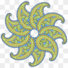 Paisley Mandala - Illustration, HD Png Download - paisley png