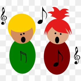 Singing Choir Child Clip Art - Children Singing Clipart Free, HD Png Download - sing png