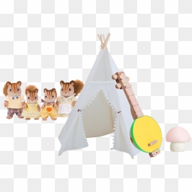 Teepee Png , Png Download - Sylvanian Families Walnut Squirrel Family Names, Transparent Png - teepee png
