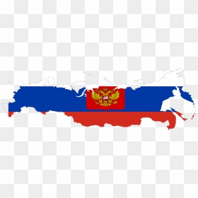 World,flag,issi - Russian Map On Flag, HD Png Download - russian flag png