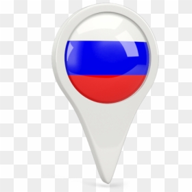 Round Pin Icon - Circle, HD Png Download - russian flag png