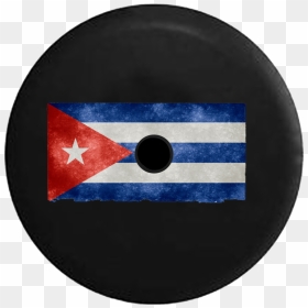 Jeep Wrangler Jl Backup Camera Cuban Flag Distressed - Transparent Cuban Flag Png, Png Download - cuban flag png