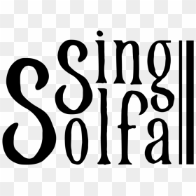 Calligraphy, HD Png Download - sing png