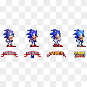 Sonic Mania Knuckles Sprites Clipart , Png Download - Sonic 1 Vs Sonic Mania, Transparent Png - sonic mania png