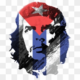 Che Guevara Cuba - Che Guevara Cuba Revolution, HD Png Download - cuban flag png