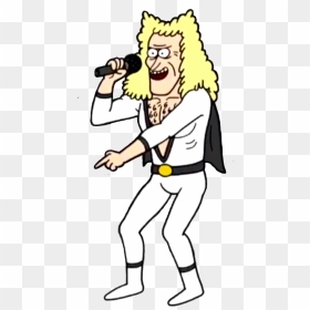 Regular Show Hair To The Throne Singer - Cartoon, HD Png Download - singer png