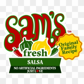 Sams New Site Logo, HD Png Download - salsa png