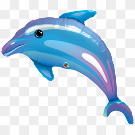 Transparent Balloon Animals Png - Dolphin Balloon, Png Download - dolphins png