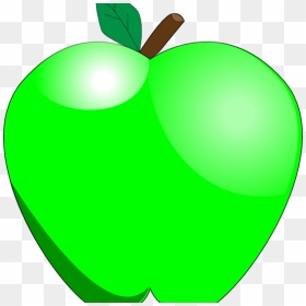 Green Apple Clipart Bat Clipart - Green Apple Clipart, HD Png Download - green apple png