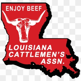 Louisiana Cattlemen"s Association Logo - Carrick Island, Carrick-a-rede Rope Bridge, HD Png Download - louisiana png
