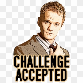 Challenge Accepted Png Hd - Challenge Accepted Barney Png, Transparent Png - challenge png