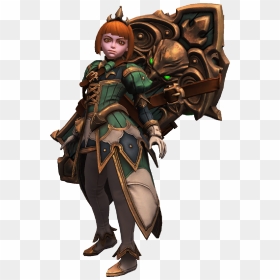 Orphea Skin Green - Héroes Of The Storm Orphea Render, HD Png Download - storm png
