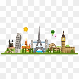 4 Images, Si - Europe Clipart, HD Png Download - town png