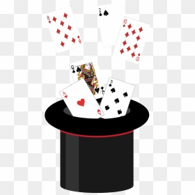 Playing Card Magic Clipart, HD Png Download - playing card png