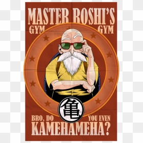 Master Roshi Poster, HD Png Download - kamehameha png
