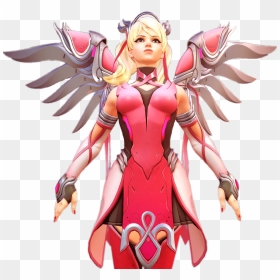 #overwatch #mercy #pink - Mercy Phone Background, HD Png Download - overwatch mercy png