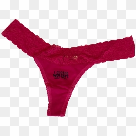 Wolskis Womens Panties Red - Women's Panties Png, Transparent Png - thong png
