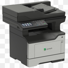 Lexmark Mx522adhe Mono Multifunction Laser Printer - Lexmark Mx421ade, HD Png Download - printer png