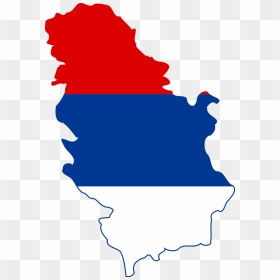 Serbia Without Kosovo And Vojvodina, HD Png Download - russian flag png