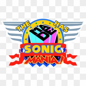 The Made Has Sonic Mania Logo - Sonic Mania Logo Png, Transparent Png - sonic mania png