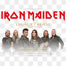 Iron Maiden In Spain - Iron Maiden Logo Gif, HD Png Download - iron maiden logo png