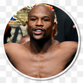 Floyd Mayweather Flexing, HD Png Download - mayweather png