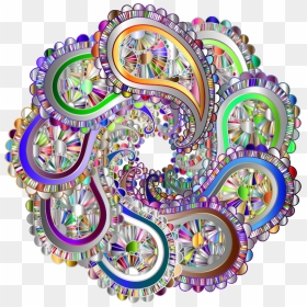 Paisley Mandala 2 Extended - Illustration, HD Png Download - paisley png