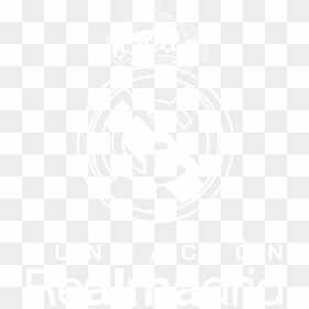 Real Madrid Logo Black Png, Transparent Png - real madrid png
