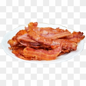 Bacon Png Clipart - Plate Of Bacon, Transparent Png - ribs png