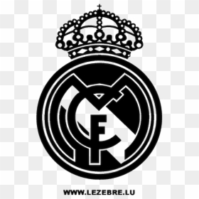 Real Madrid Logo Png White Impremedia - Real Madrid Logo Png Transparent, Png Download - real madrid png