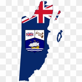 Flag Map Of British Hond - British Honduras Flag 1919, HD Png Download - british flag png