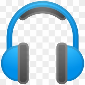Headphone Icon - Blue Headphones Icon Png, Transparent Png - headphones icon png