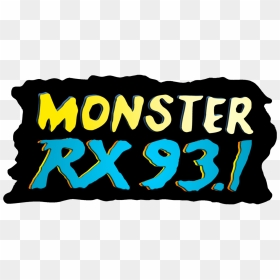 1 , Png Download - Monster Radio Rx 93.1, Transparent Png - rx png