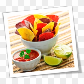 Tri Color Chips And Salsa, HD Png Download - salsa png