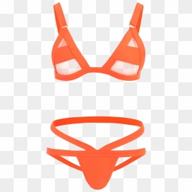 Banded Unlined Thong Bathing Transparent Background - Swimsuit, HD Png Download - thong png