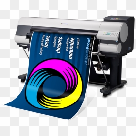 Absoluteproof Printer And Poster Wide Format - Canon Plotter Tx 5400, HD Png Download - printer png