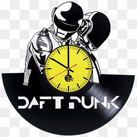 Daft Punk En Png , Png Download - Daft Punk Vinyl Clock, Transparent Png - daft punk png