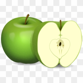 Transparent Manzana Png - Green Apple, Png Download - green apple png