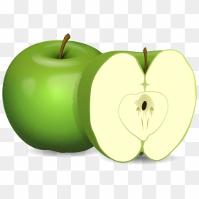 Transparent Manzana Png - Green Apple, Png Download - green apple png