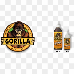 Gorilla Glue® Premium Waterproof Wood Adhesive - Gorilla Wood Glue Logo, HD Png Download - glue png
