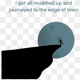 Edge Of Town - Circle, HD Png Download - town png