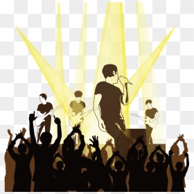 Vector Singing And Lighting Png Download - Vector Singer Png, Transparent Png - singer png