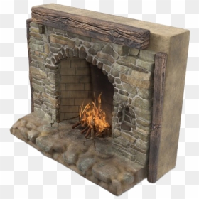 Fireplace Png Transparent Picture - Hearth, Png Download - fireplace png