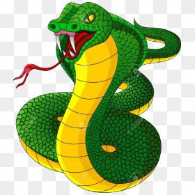 King Cobra Png Transparent Background - Transparent Cartoon Cobra Png, Png Download - cobra png