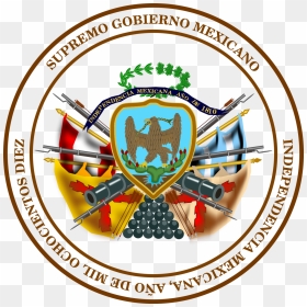 Escudo De Mexico En - Rabaul Volcano Observatory Logo, HD Png Download - bandera de mexico png